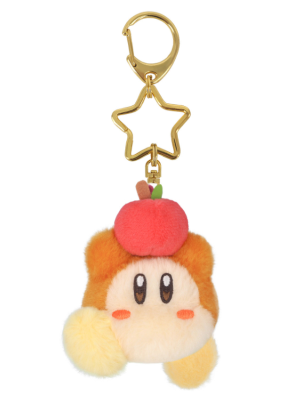 Kirby Mini Plush Mascot Keychain Waddle Dee Apple