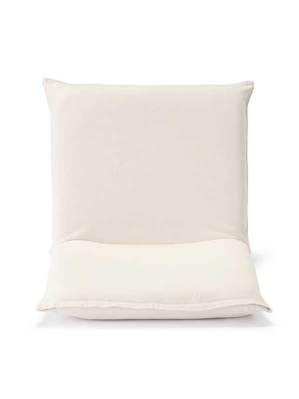 MUJI Floor Chair Large Cotton Canvas