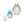 Load image into Gallery viewer, My Neighbor Totoro Porcelain Figurine Set 3 Pieces
