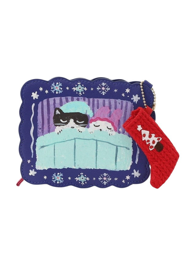 Yumi Kitagishi Animal Sleep Design Cosmetic Pouch