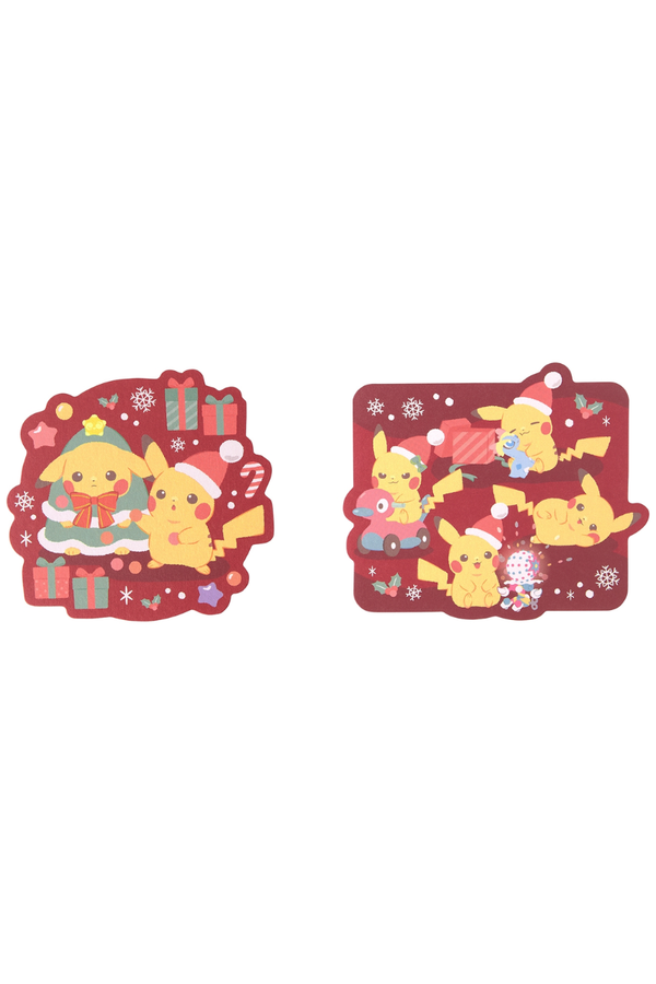 Pokemon Pikachu Christmas Mini Message Card Set