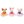 Load image into Gallery viewer, Sylvanian Families Baby Trio Set – Flower Dress Series

