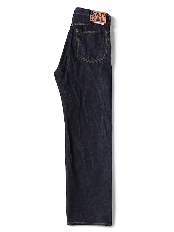 Kapital 14oz Denim 5-Pocket Monkey TH Pant