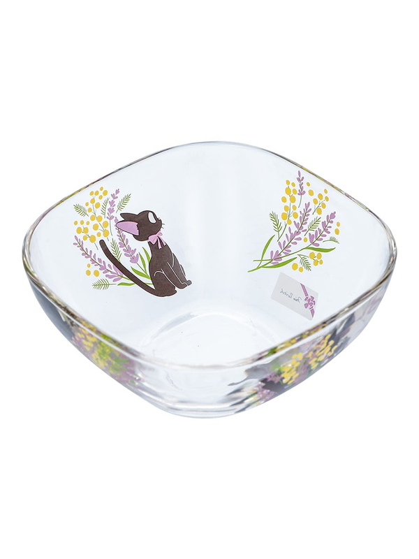Kiki's Delivery Service Flower Bouquet Square Glass Bowl