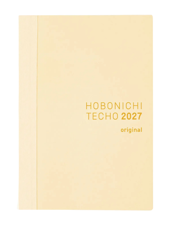 Hobonichi Techo Original 2027 English Edition Planner A6