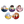 Load image into Gallery viewer, EVANGELION:30+ Anniversary Can Badge Set B
