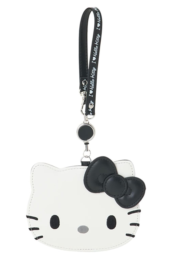 Sanrio Hello Kitty I Love Hello Kitty Black Pass Case Card Holder