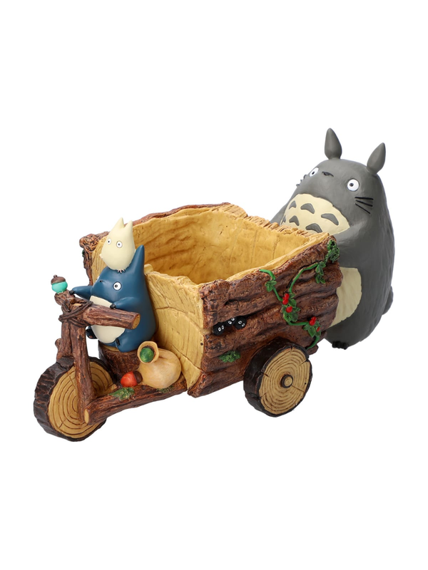My Neighbor Totoro Planter Cover – Totoro Forest Tricycle Plant Pot Holder