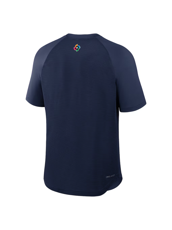 Nike 2026 WBC Japan Dri-Fit BP Pregame Top Navy