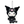 Load image into Gallery viewer, Sanrio Kuromi 20th Anniversary Mascot Chain Special Key Dress Edition
