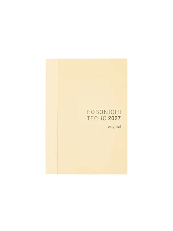 Hobonichi Techo Original 2027 Japanese Edition Planner A6