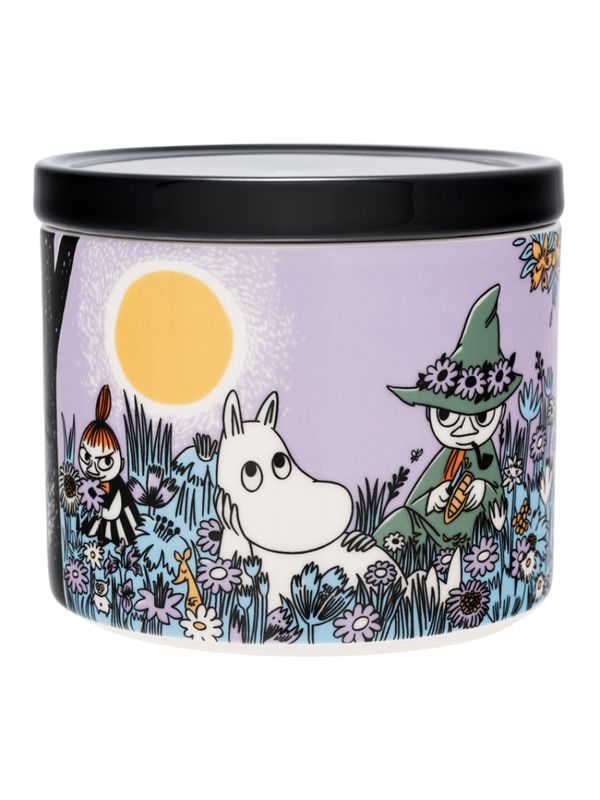 Moomin Arabia Classic Jar with Lid Friends Forever 0.7L