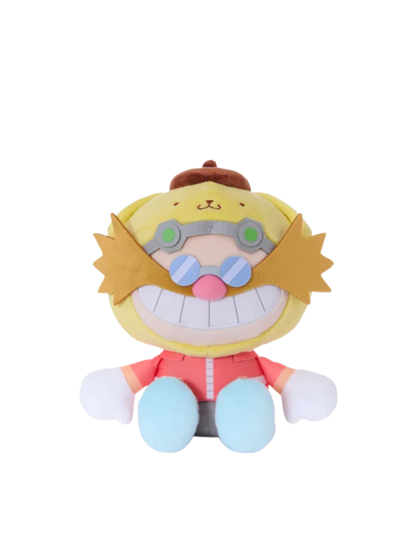 Sonic & Friends Sanrio Plush M Dr. Eggman x Pompompurin