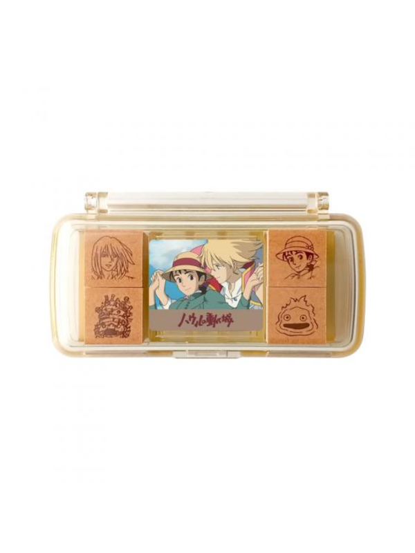 Howl’s Moving Castle Mini Stamp Set 4 Designs