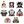 Load image into Gallery viewer, MEGA CAT PROJECT Luffy &amp; The Seven Warlords of the Sea - 1pc Random Figure
