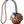 Load image into Gallery viewer, My Neighbor Totoro Acorn Shaker Keychain Medium Totoro and Small Totoro
