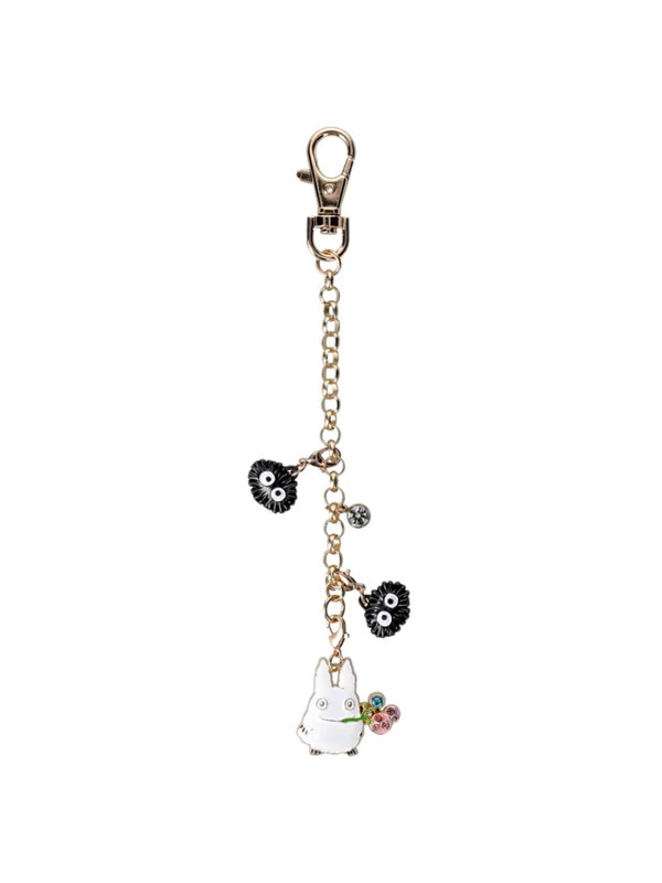 My Neighbor Totoro Small Totoro Metal Charm Keychain