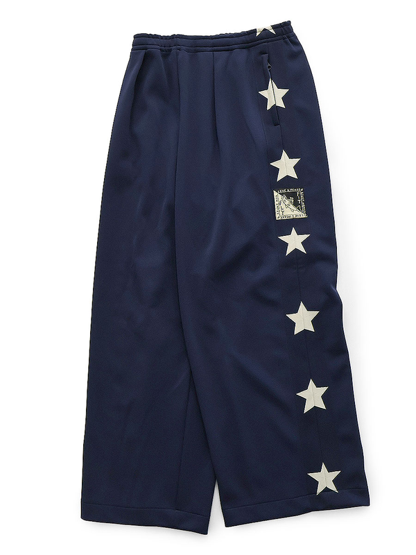 Kapital Smooth Jersey Baggy Track Pants (Betsy Ross)