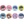 Load image into Gallery viewer, Ranma 1/2 Deformed Trading Can Badge Set Complete Box 8pcs
