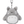 Load image into Gallery viewer, My Neighbor Totoro Big Totoro Plush Mascot Keychain
