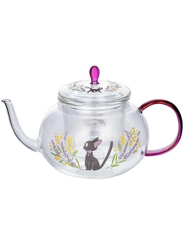 Kiki's Delivery Service Flower Bouquet Glass Teapot 580ml