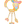 Load image into Gallery viewer, Sanrio Usa Hana Carabiner Keychain Charm "Forever Love Usa Hana" Series
