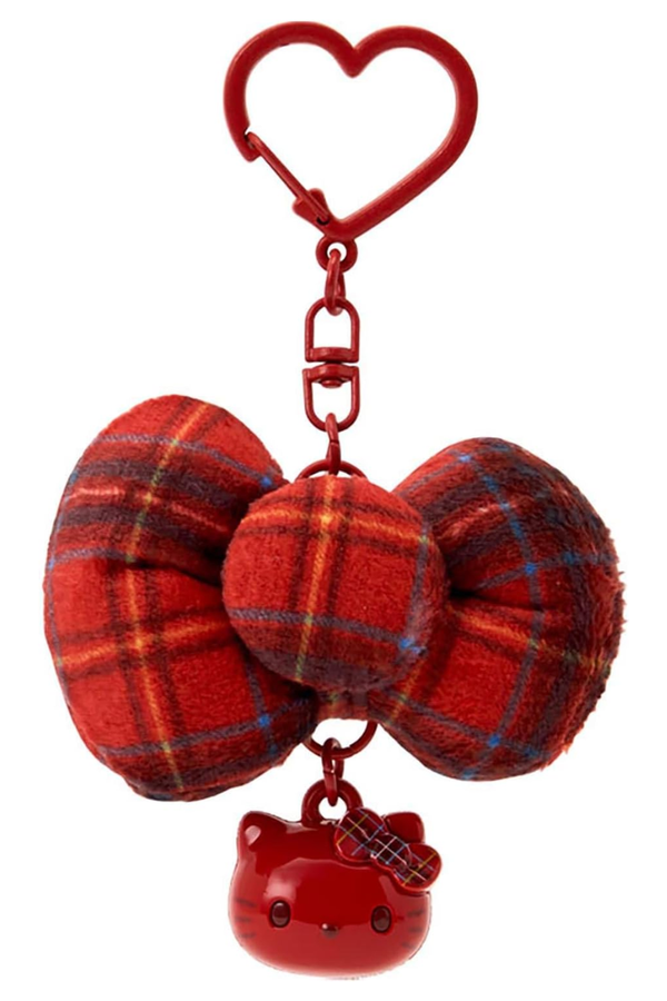 Sanrio Hello Kitty Candy Red Ribbon Keychain