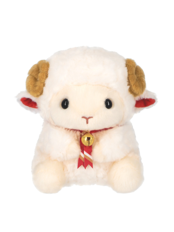 2027 Zodiac Sheep Plush Toy Merimaru 17.5 cm