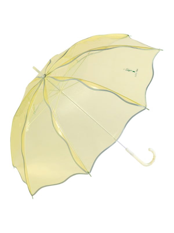 Jagarico x Wpc Vinyl Long Umbrella Wave Edge Design