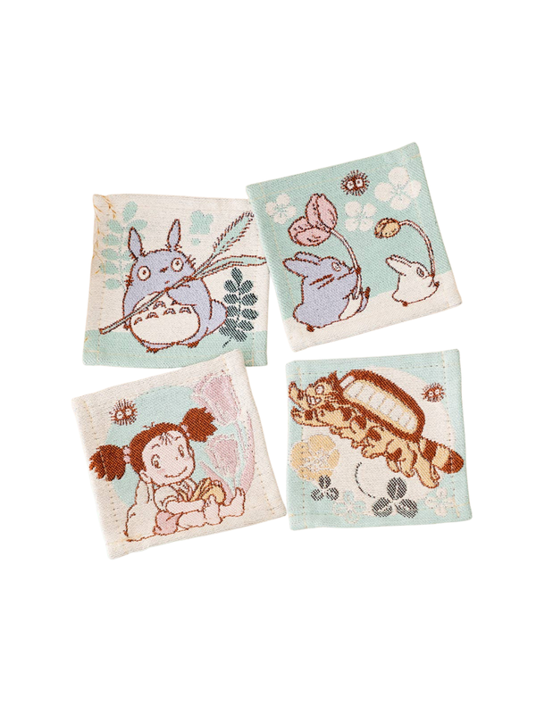 My Neighbor Totoro Gobelin Coasters Set of 4