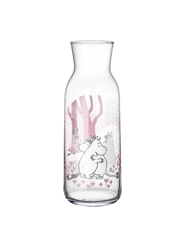 Moomin Arabia Classic Pitcher LOVE 1.2L – Glass Jug