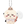 Load image into Gallery viewer, Chiikawa Pocket Picnic Style Rakko Mascot Plush Keychain
