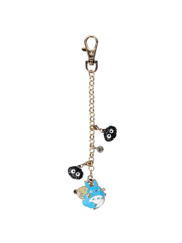 My Neighbor Totoro Medium Totoro Metal Charm Keychain