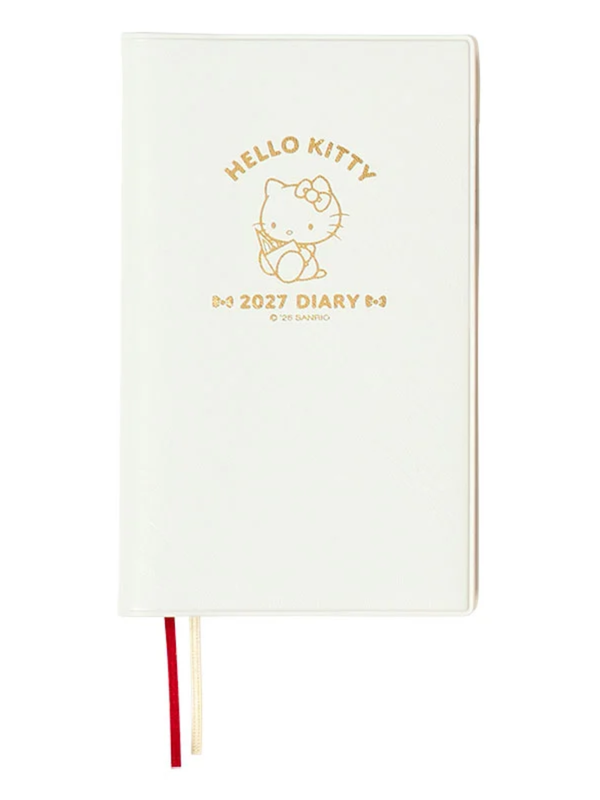 Sanrio Hello Kitty A6 Slim Diary 2027 Weekly Monthly Planner