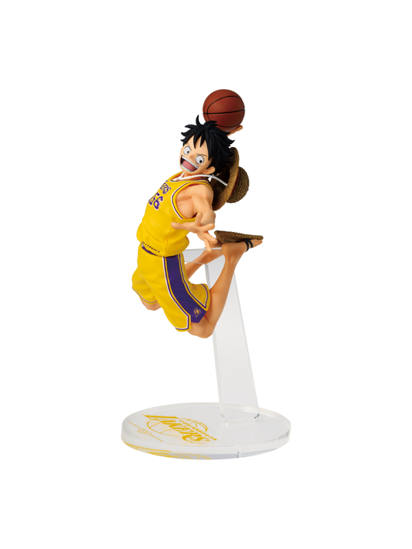 ONE PIECE × NBA MASTER STARS PIECE THE MONKEY.D. LUFFY LOS ANGELES LAKERS Figure