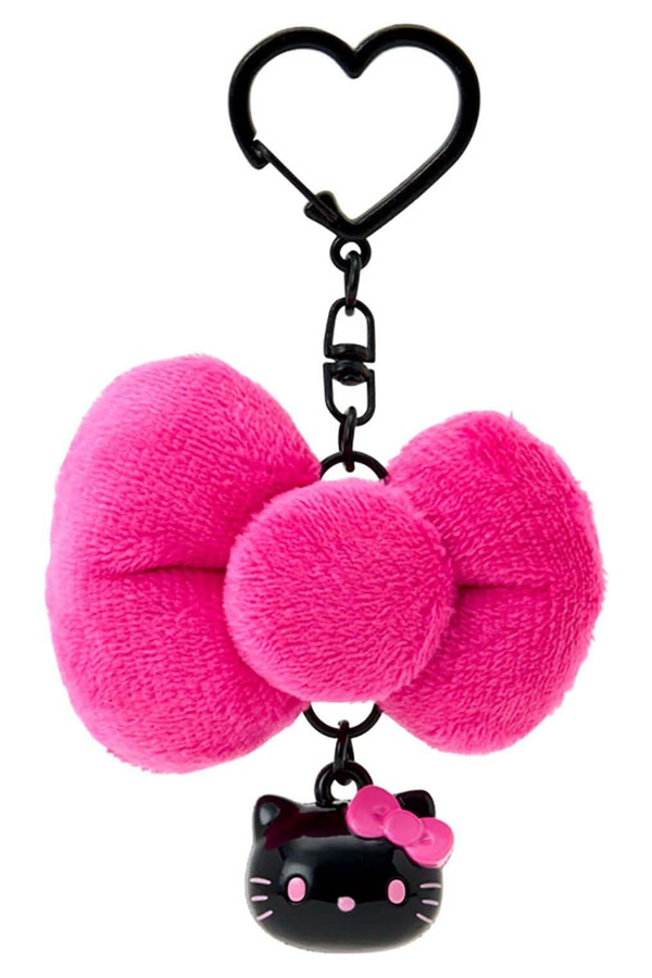 Sanrio Hello Kitty Black Ribbon Keychain