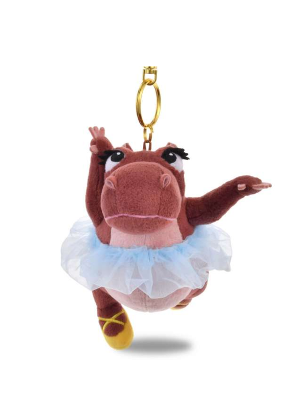 Disney Hippo Hiawatha Plush Keychain Fantasia 85th Anniversary