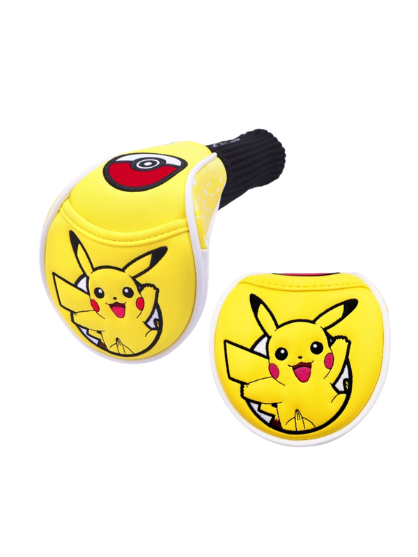 Pokemon Pikachu Golf Fairway Wood Head Cover Sock Style