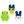 Load image into Gallery viewer, Tamagotchi Hippers Smartphone Rubber Mascot Set
