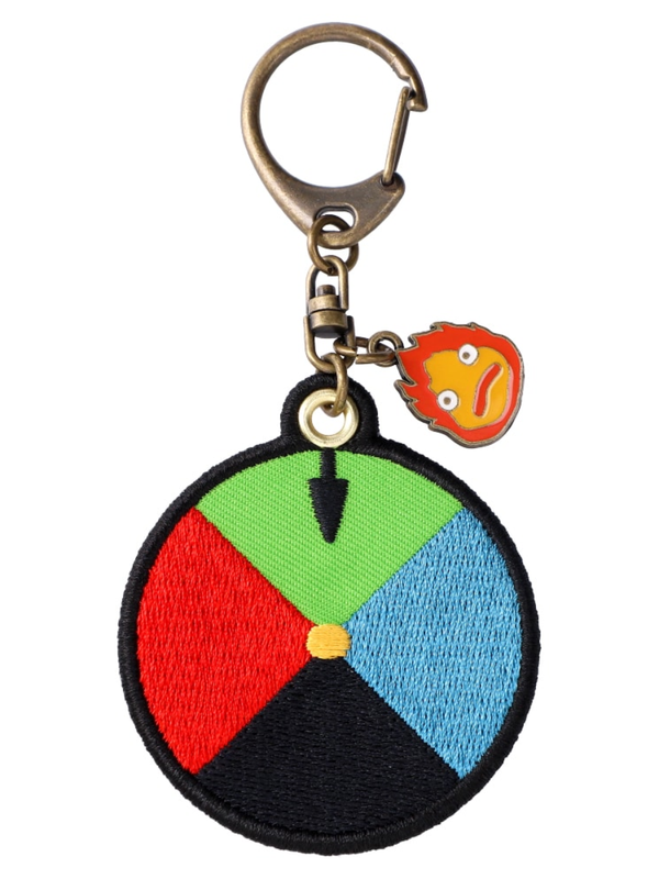 Howl’s Moving Castle Embroidered Keychain Color Dial