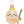 Load image into Gallery viewer, Chiikawa Pocket Picnic Style Usagi Mascot Plush Keychain
