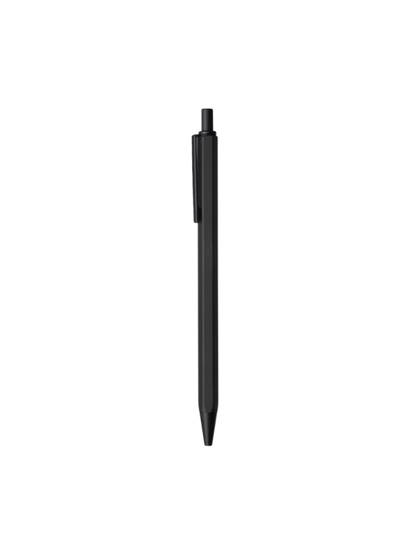 MUJI Aluminum Hexagon Ballpoint Pen 0.7mm Needle Tip