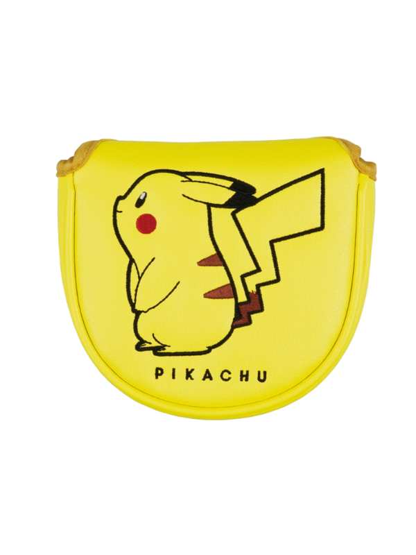 Pokemon Pikachu Mallet Putter Cover Magnetic Golf Head Cover