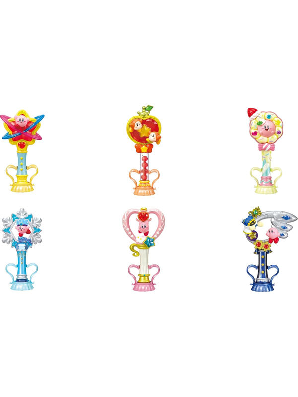 Kirby Twinkle Wand Figure Set 6 Type
