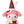 Load image into Gallery viewer, Sanrio My Melody Christmas Mascot Holder Plush Charm
