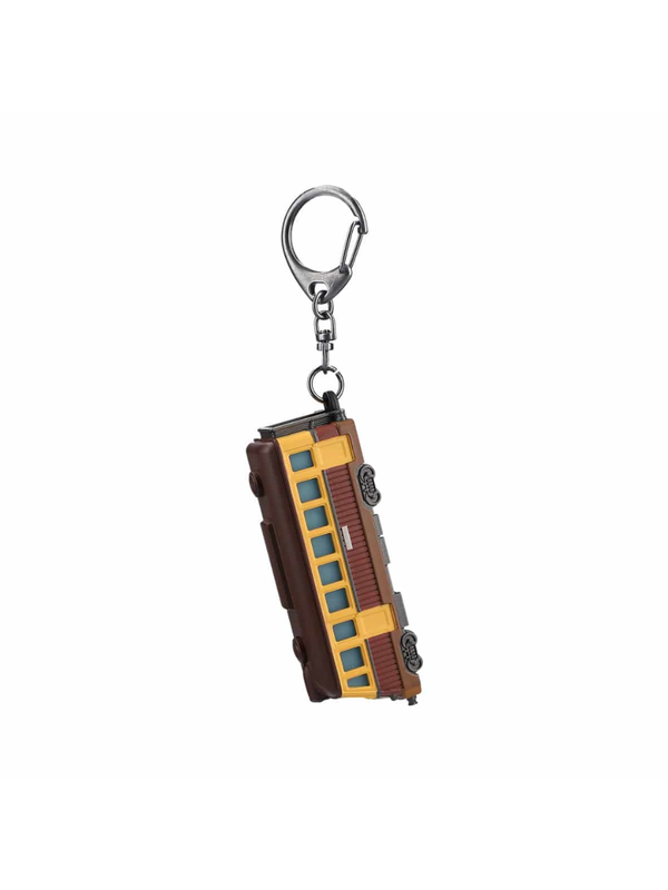 Light Up Train Keychain LED Anime Style Railway Charm