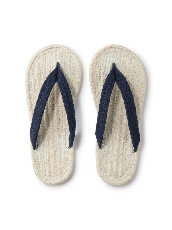 MUJI Cotton Room Sandals Thong Slippers Indoor Slippers