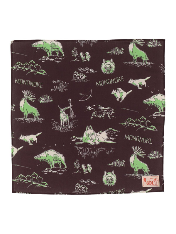 Princess Mononoke Hawaiian Bandana Mononoke Spirits