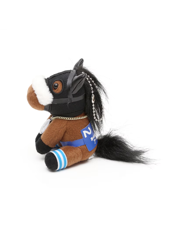Idol Horse Almond Eye Plush Toy S Size with Ball Chain – 2020 Japan Cup Nine Crown Version