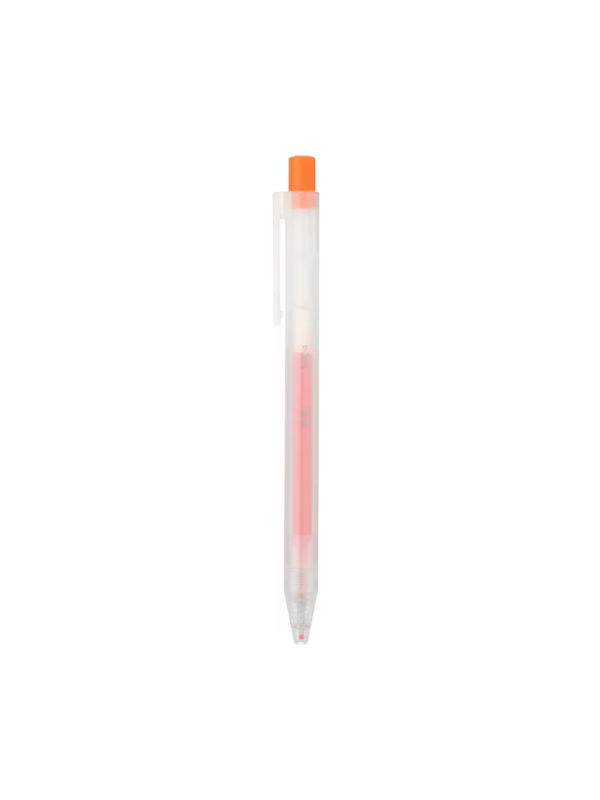 MUJI Knock Type Gel Ink Ballpoint Pen